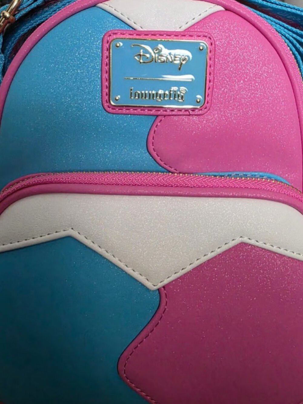 Loungefly Make it Pink Make it Blue Sleeping Beauty Convertable Backpack